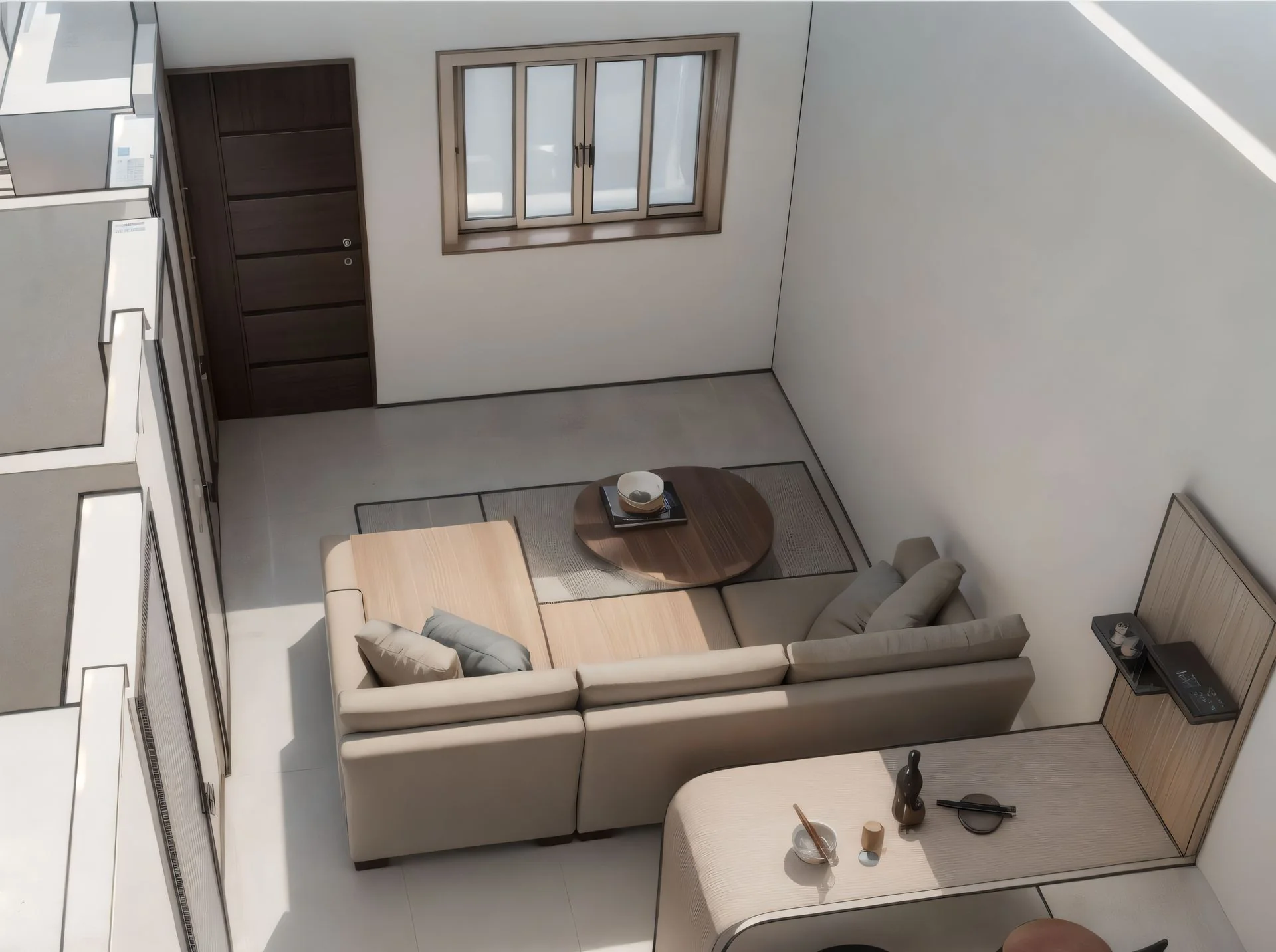 Render living