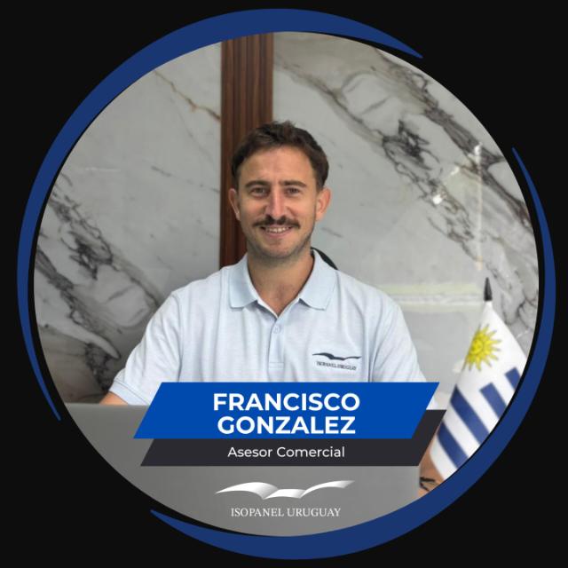 Francisco González (Paco), vendedor de Isopanel Uruguay